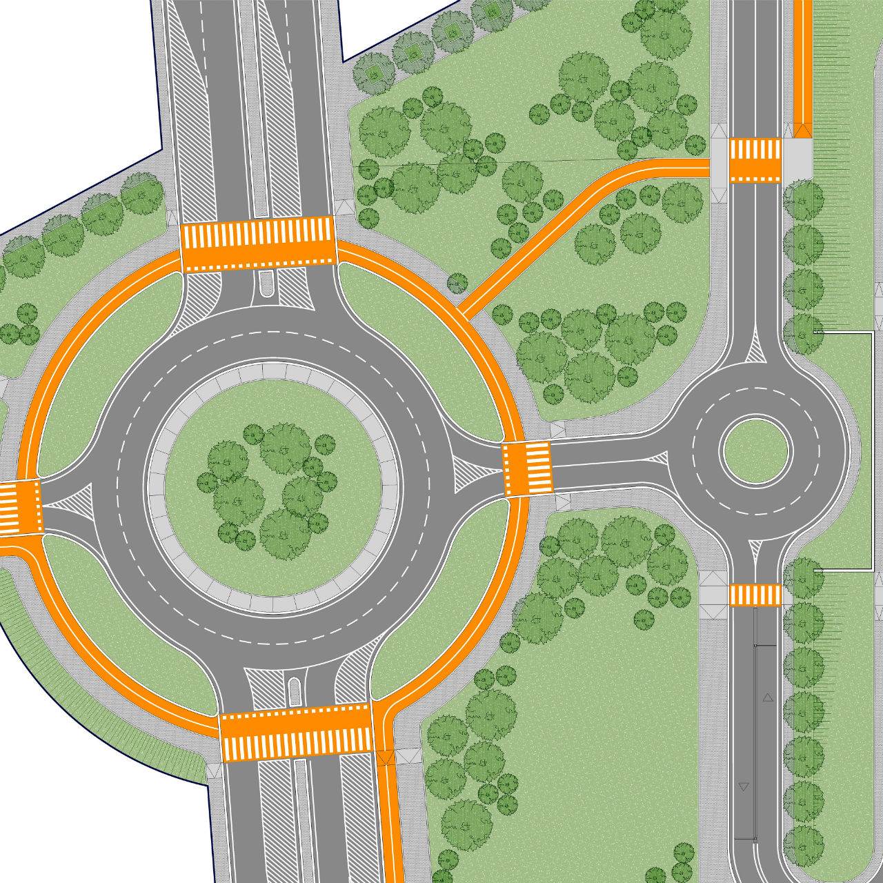Parcheggio Fesca Sg Planimetria Rotatoria