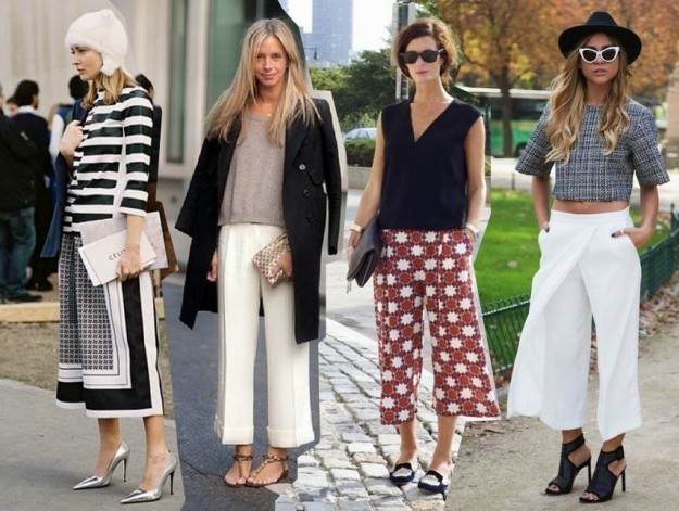 La Tendenza Dei Pantaloni Culottes