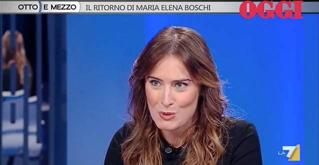Il ministro delle Riforme Maria Elena Boschi