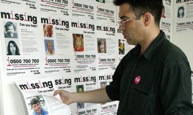 I cartelli dei "missing children", i bimbi scomparsi nel mondo