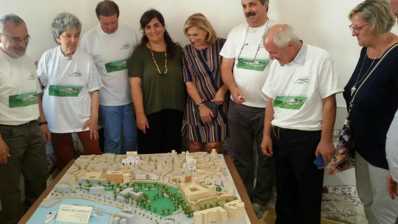 Donato Plastico Del Parco Del Castello Alla Città