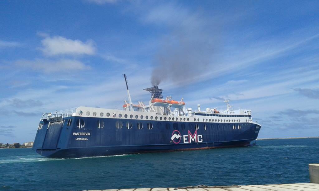 il traghetto della compagnia EMMC