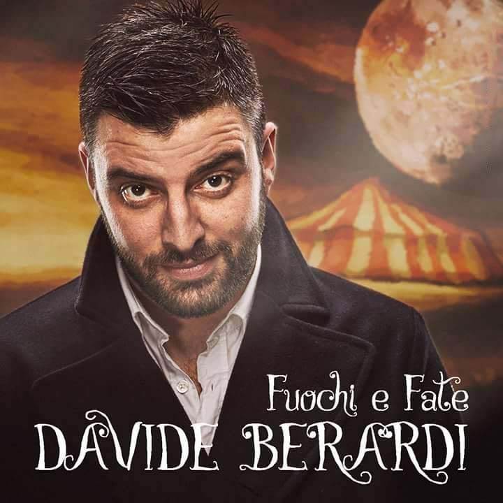 La copertina dell'ultimo album di Davide Berardi, "Fuochi e fate"