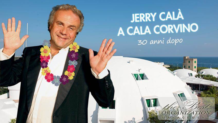 Jerry Calà a Cala Corvino 30 anni dopo