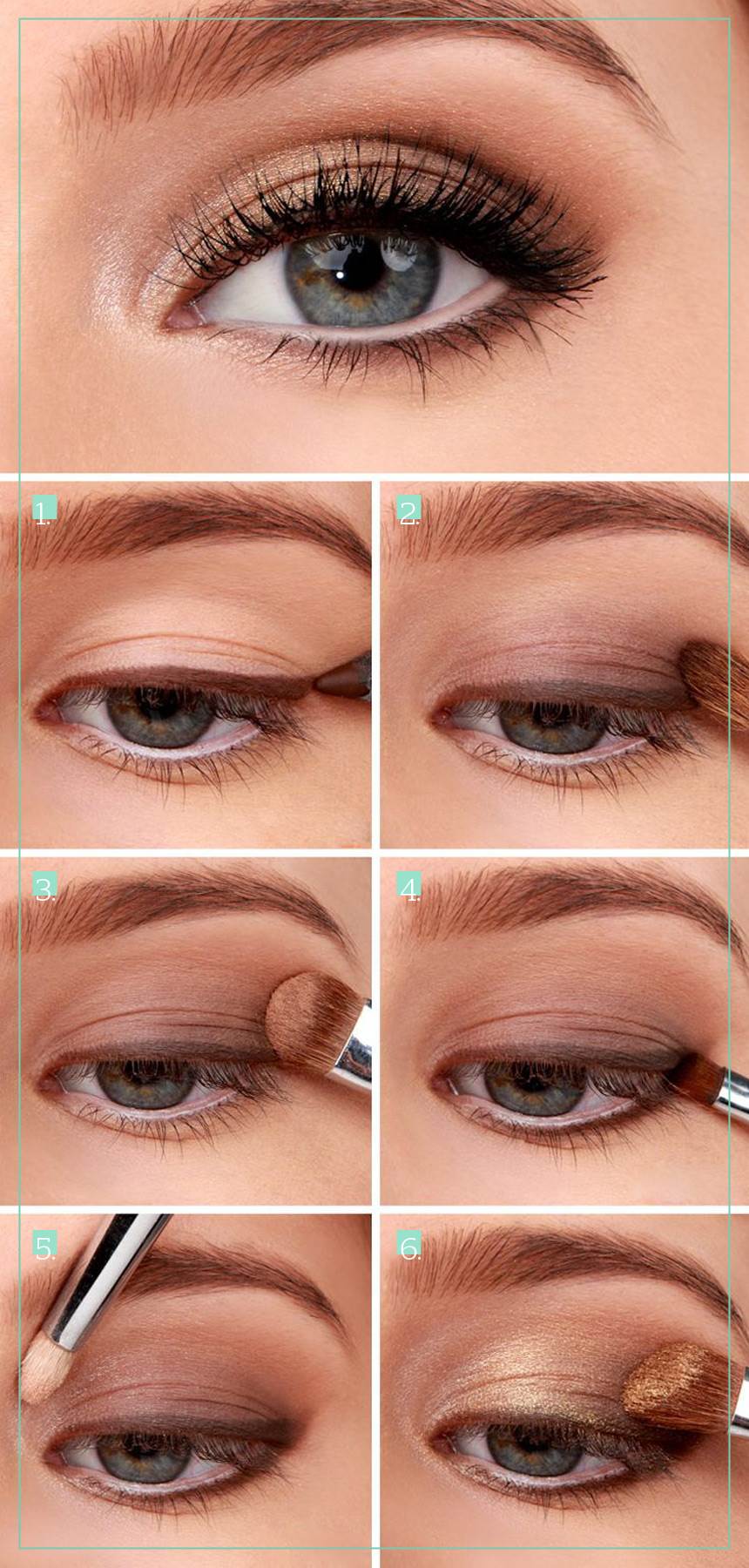 Tutorial Makeup Giorno Fonte Pinterest