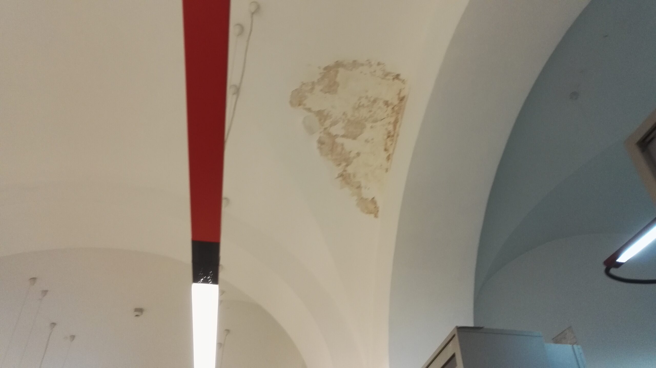 Le infiltrazioni sul soffitto