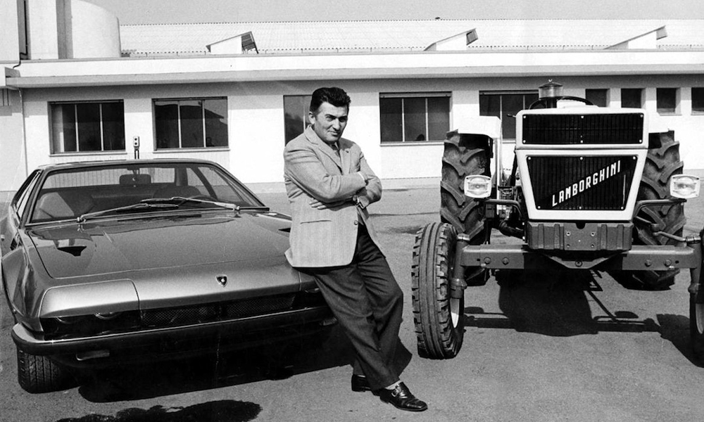 Ferruccio At Tractor Factory