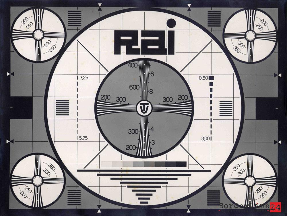 Monoscopio Rca Rai B