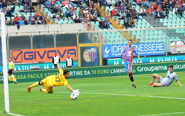 Soccer: Serie A; Catania Atalanta
