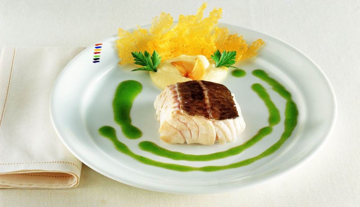Baccala Di Norvegia Con Patate Allaglio E Salsa Clorofilla Top Regular