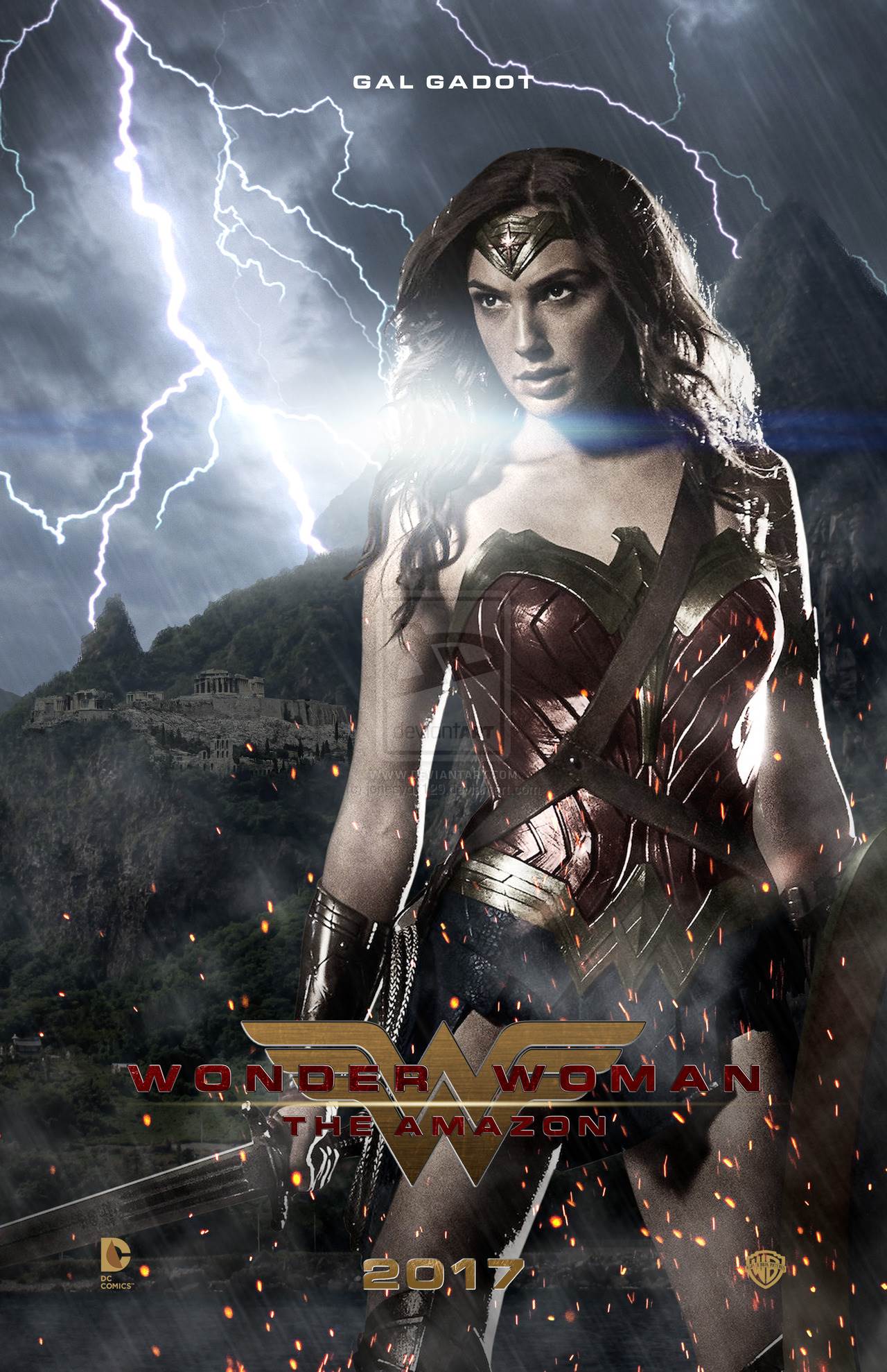 Wonder Woman Poster By Jonesyd Dapmb
