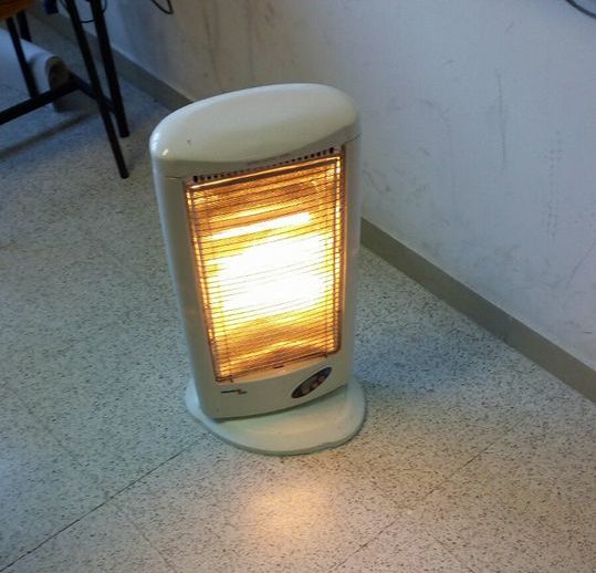 Stufa elettrica utilizzata in classe al Gorjux