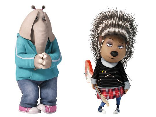 Sing Movie Elephant And Porcupine
