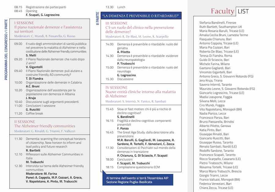 Alzheimer friendly communities