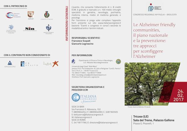 Alzheimer friendly communities