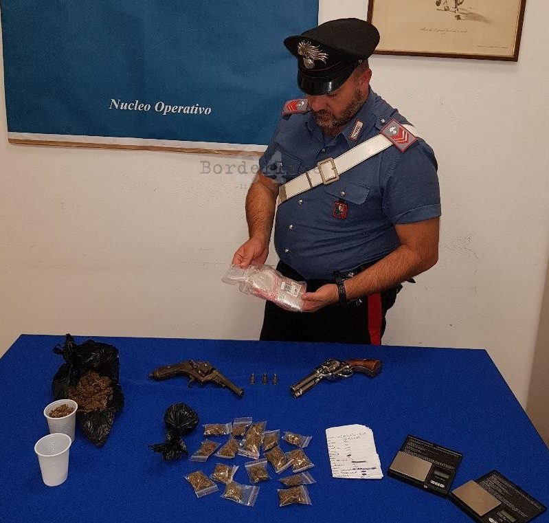 Bari, droga e armi in una casa a San Girolamo: due arresti ...