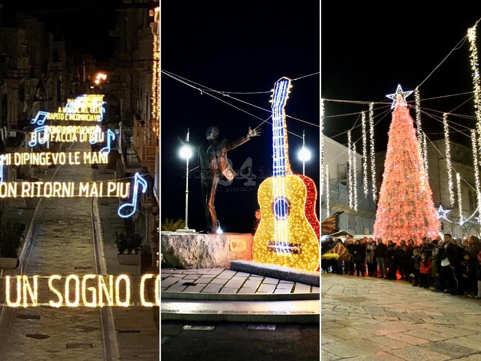 Mercatini Di Natale Bari.Il Natale A Polignano Tra Mercatini E Luminarie Con I Versi Di Modugno Turisti Affascinati