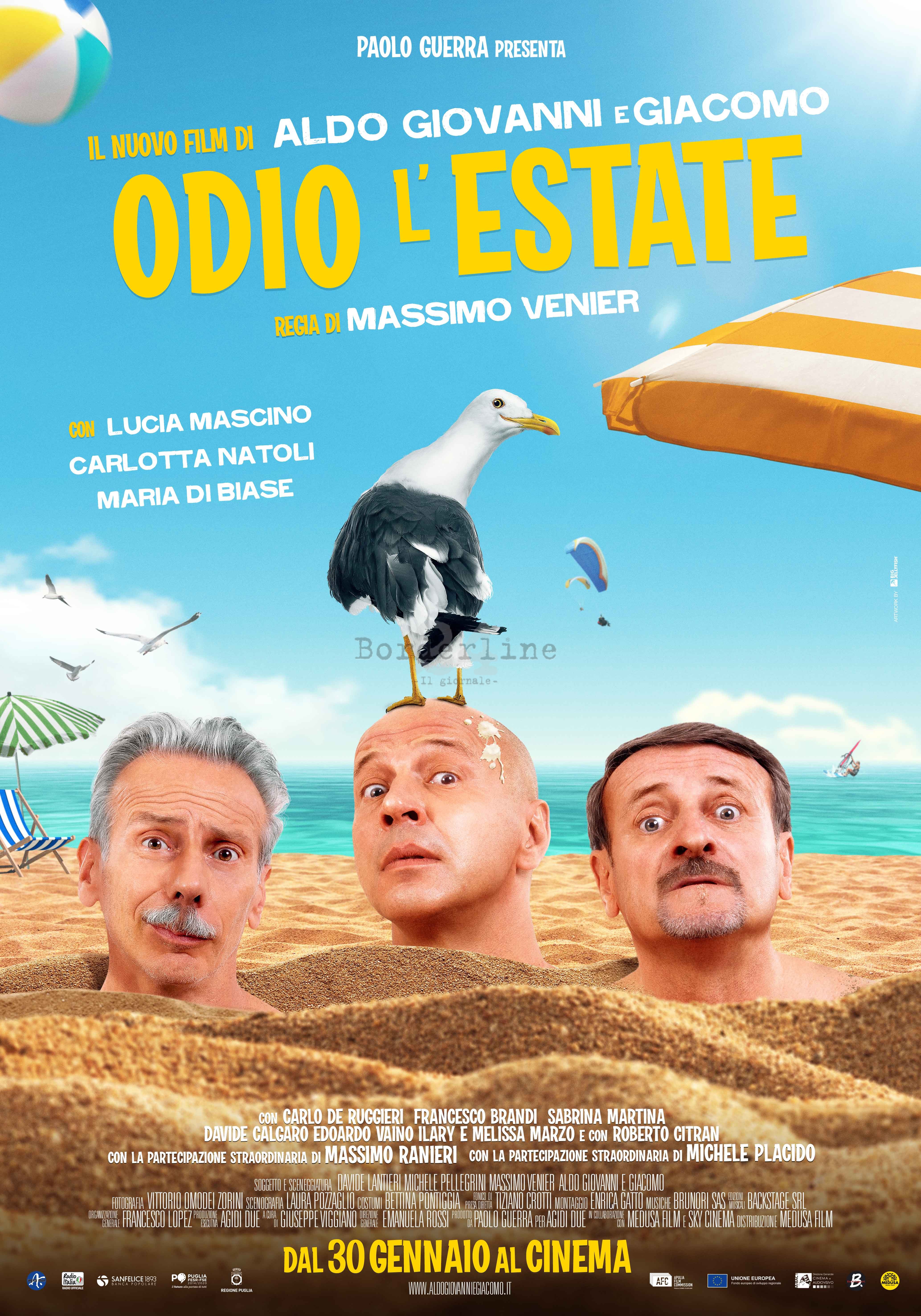 Girato in Puglia, nei cinema "Odio l'estate": nuovo di Aldo, Giovanni e Giacomo