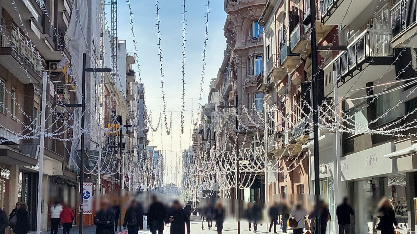 luminarie natale via sparano