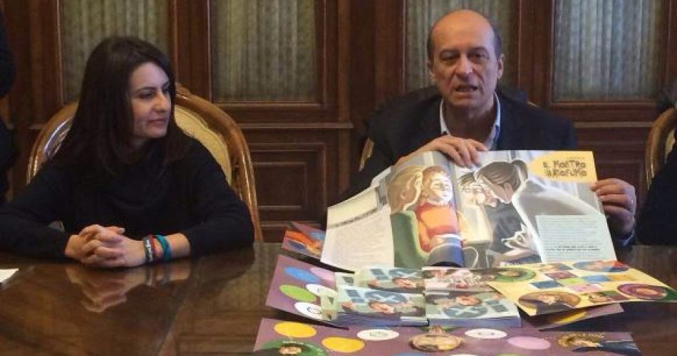 L'assessore Paola Romano e il medico Domenico Galetta