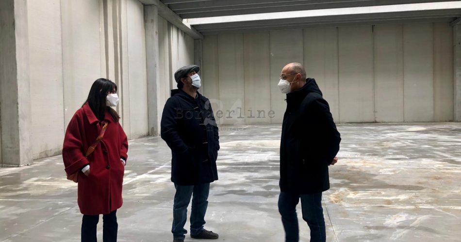02-02-21 quasi ultimata la palestra delal scuola Cirieli_stamattina il sopralluogo_2