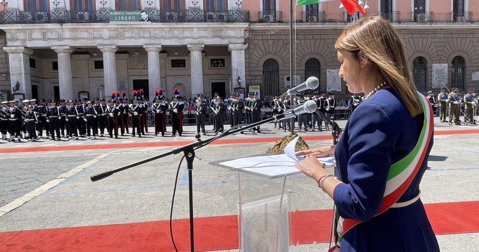 02-06-25 Festa della repubblica - il discorso dell'assessora Palone alle celebrazioni di piazza Libertà.1