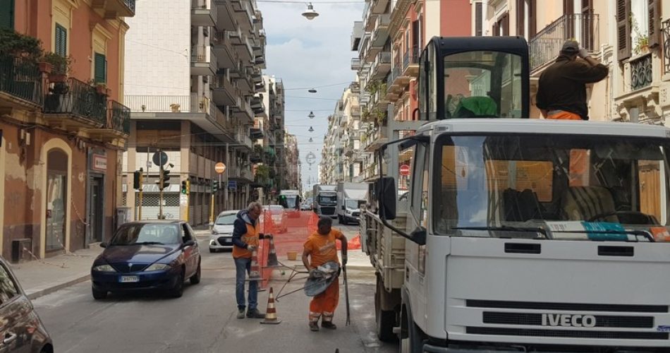 04-04-19 cominciati i lavori di rifacimento stradale in via Quintino Sella 3