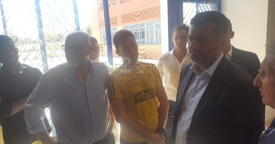 04-08-17 consegna locali riqualificati nell'ambito del cantiere scuola a san pio 3