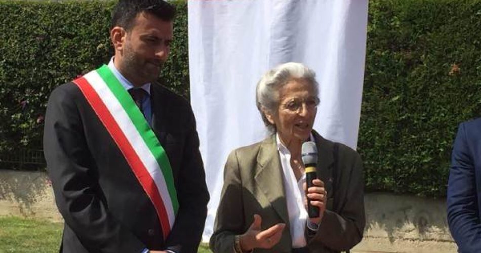 Foto Cerimonia Intitolazione Giardino A Rita Levi Montalcini E