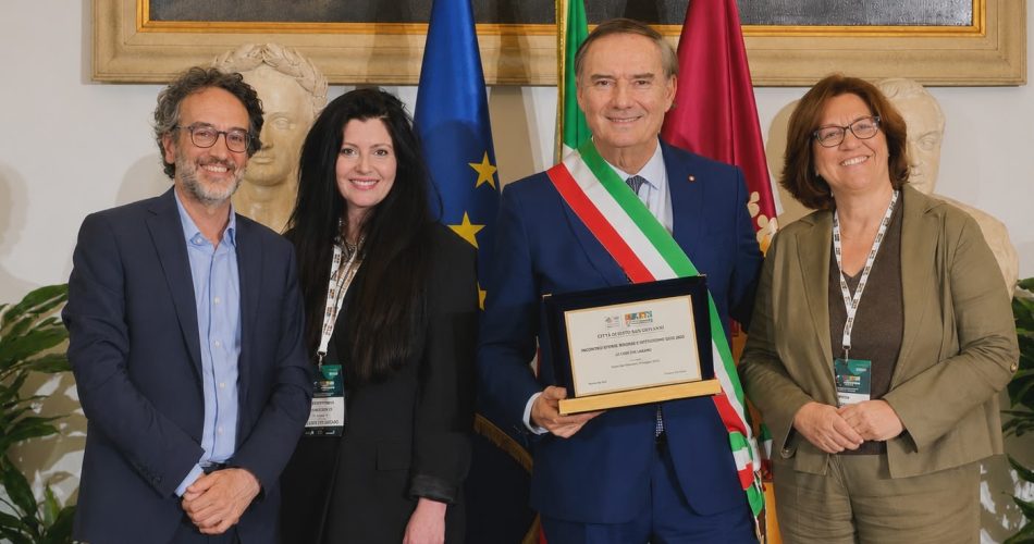 06-05-26 a Roma la cerimonia di consegna degli “Oscar della Salute 2026” _Bari premiata per il progetto La Casa delle Bambine e dei Bambini