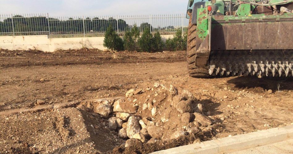 Preparazione Terreno Carrubi A Santanna