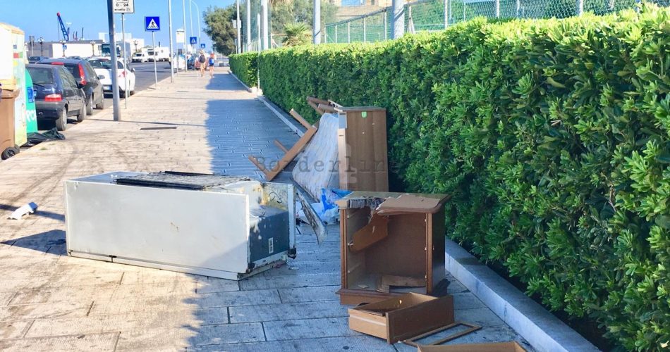 rifiuti bari vecchia