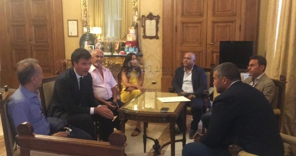 07-08-19 progetto W10 per l'effiientamento energetico degli alloggi di ERP_stamattina l'incontro del sindaco con enerblade