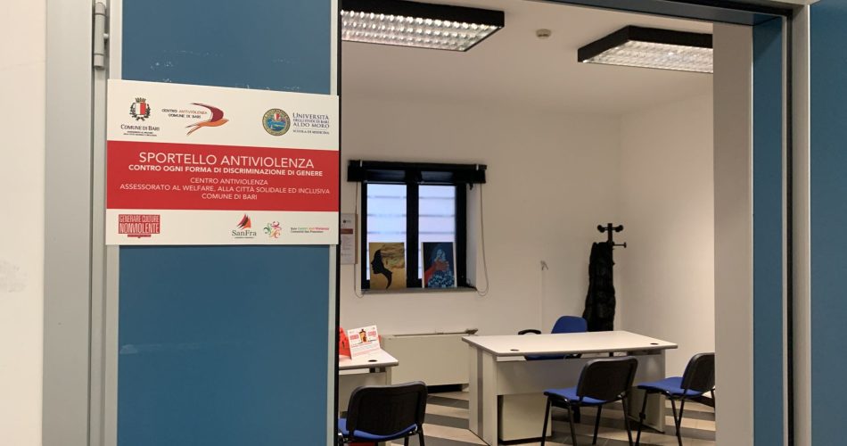 sportello antiviolenza del centro antiviolenza comunale nella scuola di medicina