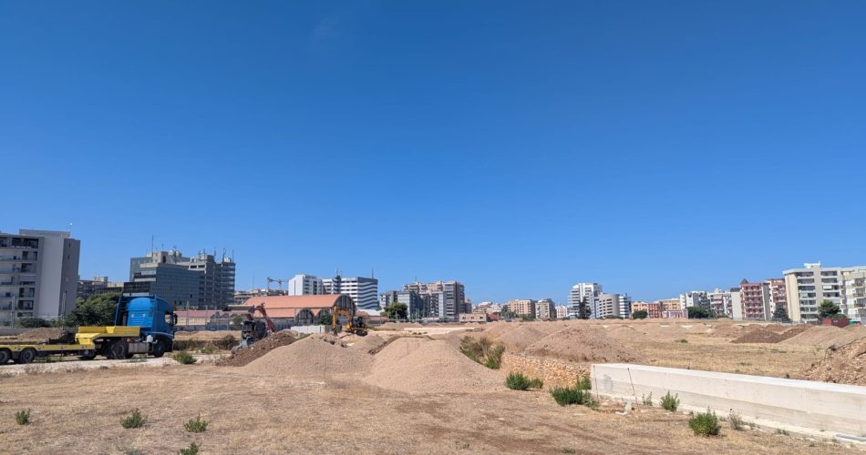 08-09-25 al via le lavorazioni definitive per il Parco della Rinascita_stamattina il sopralluogo del sindaco_1 (1)