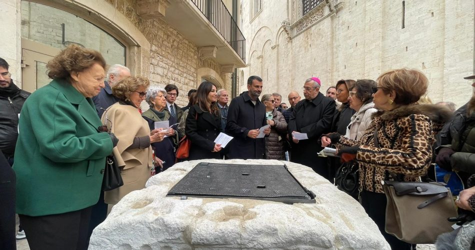 11-12-23 inaugurata la cisterna cinquecentesca a Bari vecchia al termine del restauro promosso dal Soroptimist International Club di Bari_1