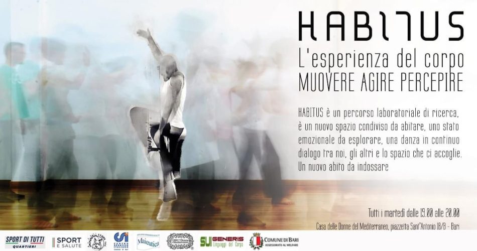 12-03-24 al via il progetto Habitus, il percorso laboratoriale di danza e movimento rivolto a tutti_locandina 12-03-24 al via il progetto Habitus, il percorso laboratoriale di danza e movimento rivolto a tutti_locandina