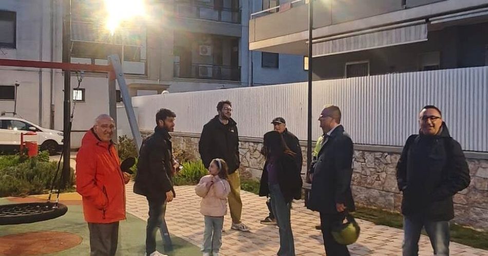 12-03-26 inaugurato l'impianto di pubblica illuminazione dell'area via Genova e via Pantanelli a Carbonara_1