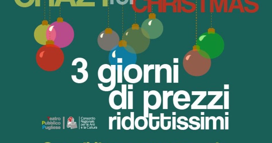 12-12-22 crazy for Christmas_scontistica biglietti TPP_locandina