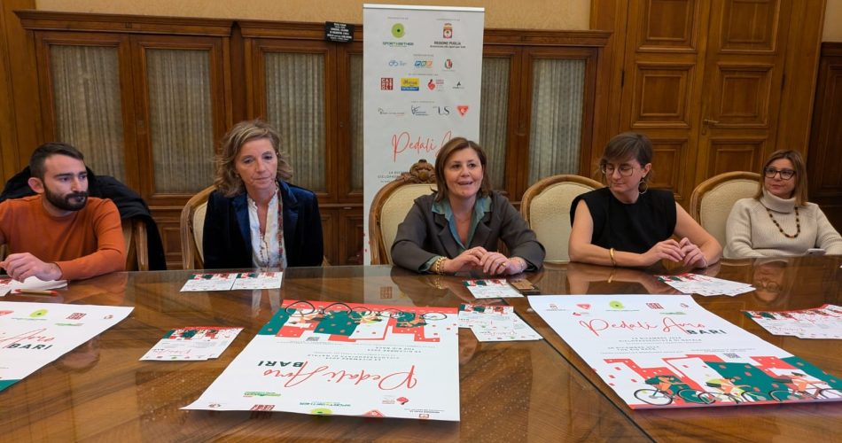 12-12-24 Pedaliamo Bari_presentata la manifestazione sportiva in programma sabato e domenica