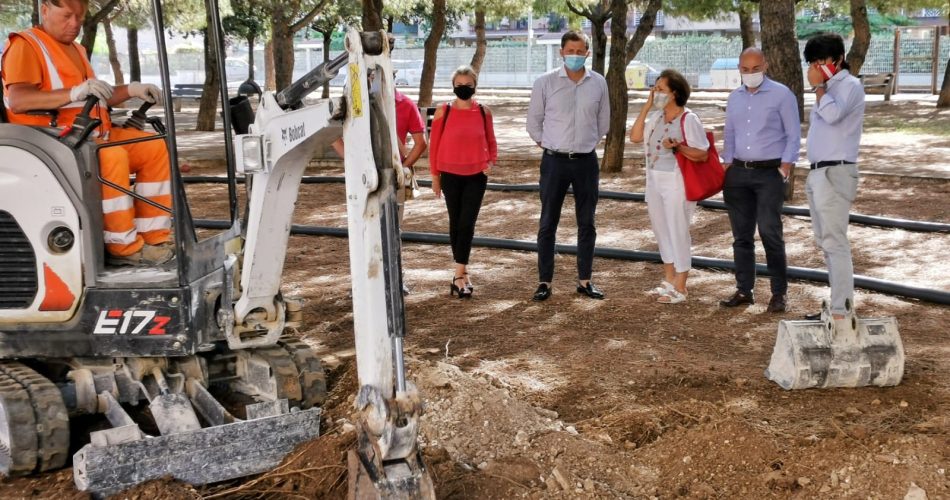 Nuova illuminazione parco Papalia