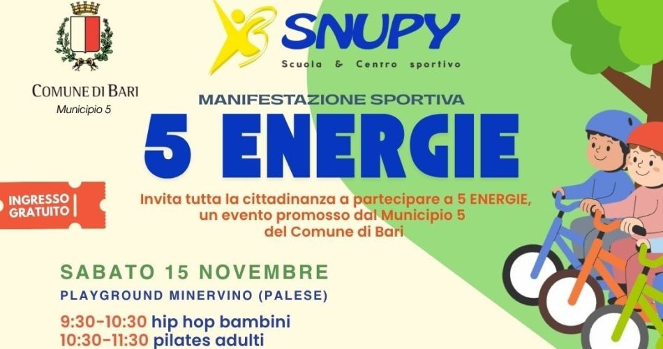 14-11-25 5 Energie locandina