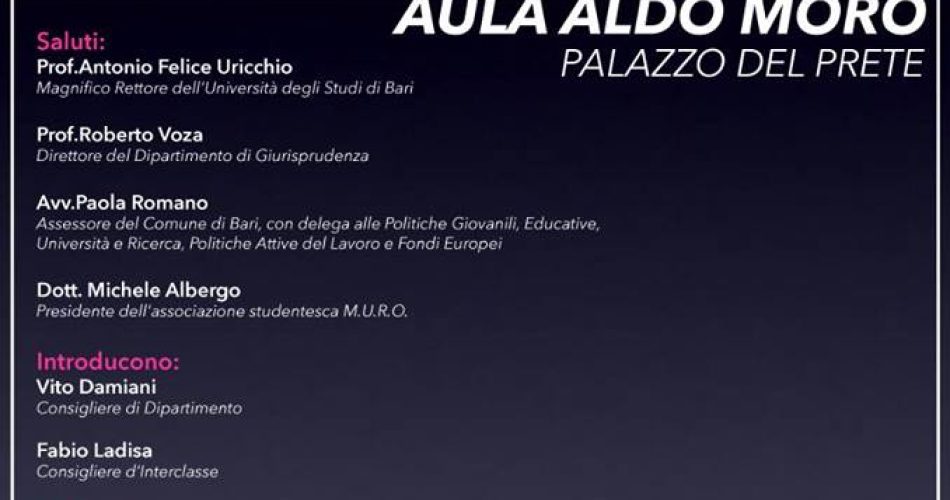 La locandina dell'evento