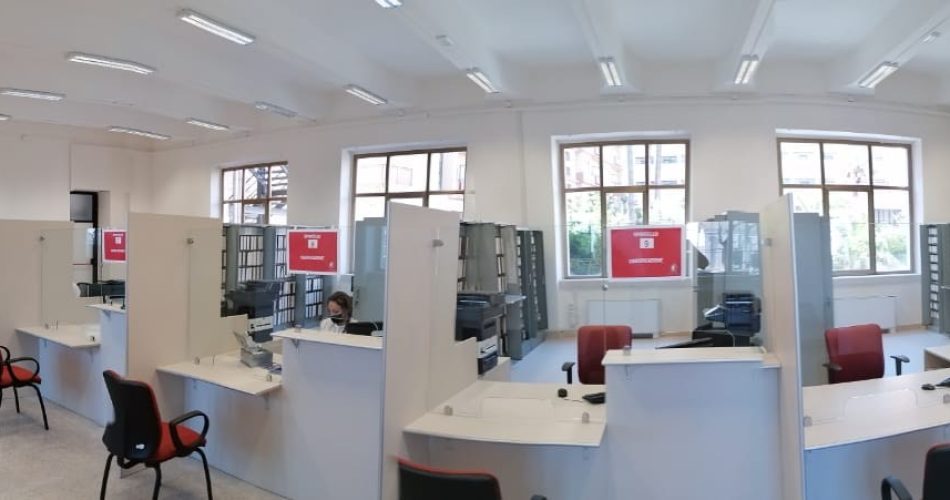 15-06-21 inaugurato il nuovo front office dei demografici in largo fraccacreta (1)