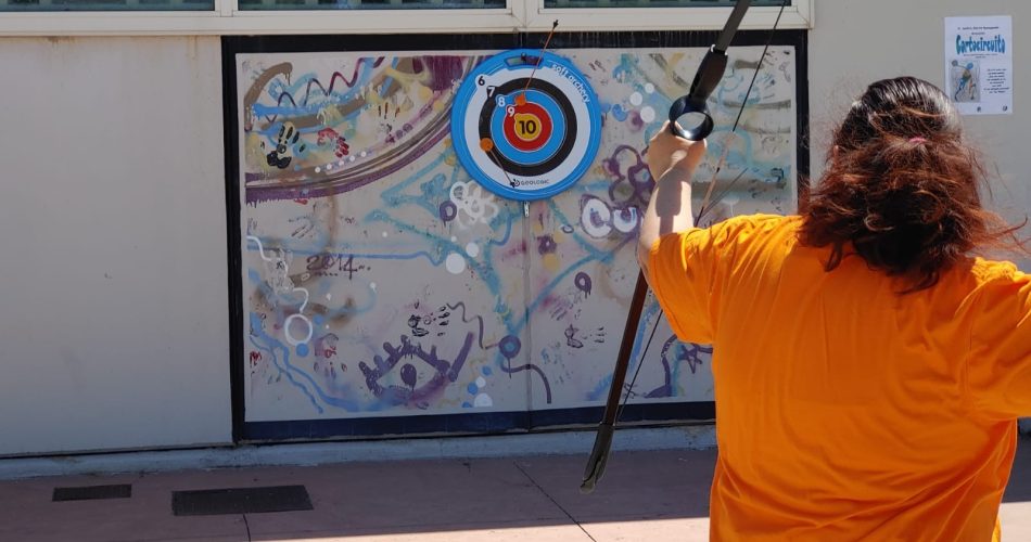 15-06-21 questa mattina l’assessore Petruzzelli all’evento conclusivo del progetto sportivo del centro diurno Cunegonda (1)