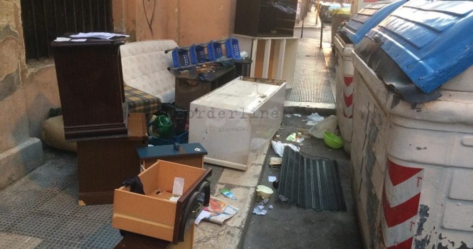 15-10-18 nell'ultima settimana 230 sanzioni_abbandono ingombranti via crisanzio