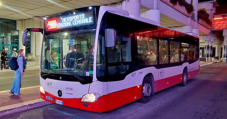 15-10-26 al via sperimentazione collegamento notturno Amtab con aeroporto