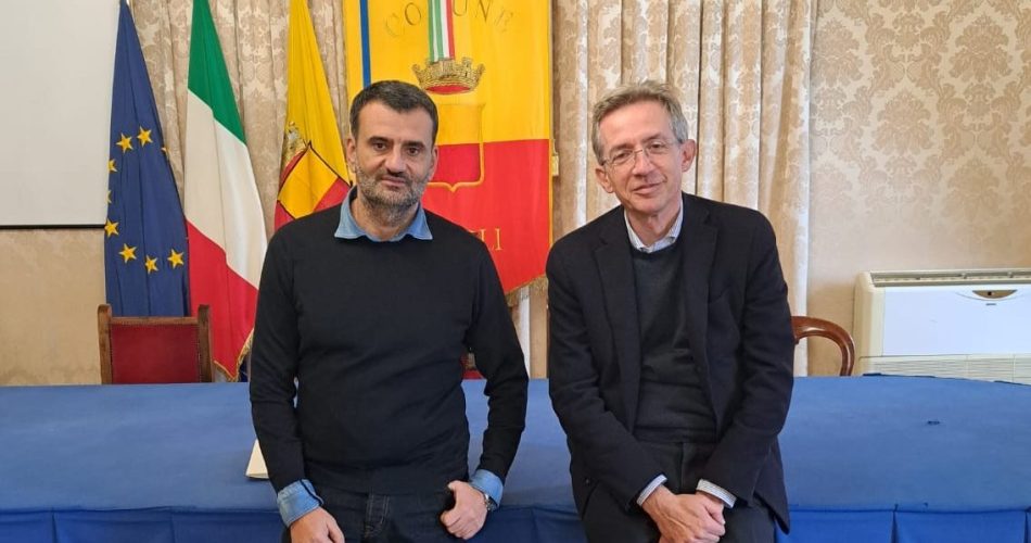 16-01-23 Napoli-Bari, incontro Manfredi-Decaro