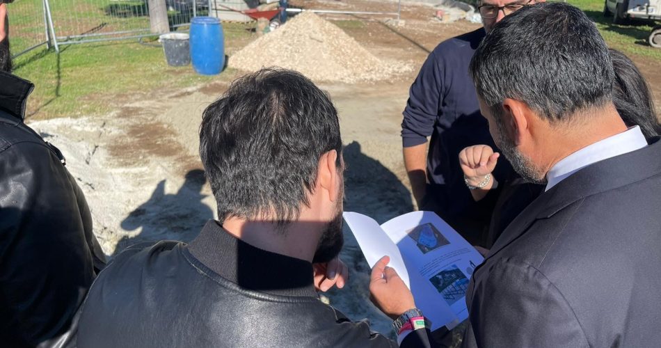 16-11-23 Incremento del verde e nuova area fitness nel parco Giovanni Paolo II_oggi il sopralluogo sul cantiere