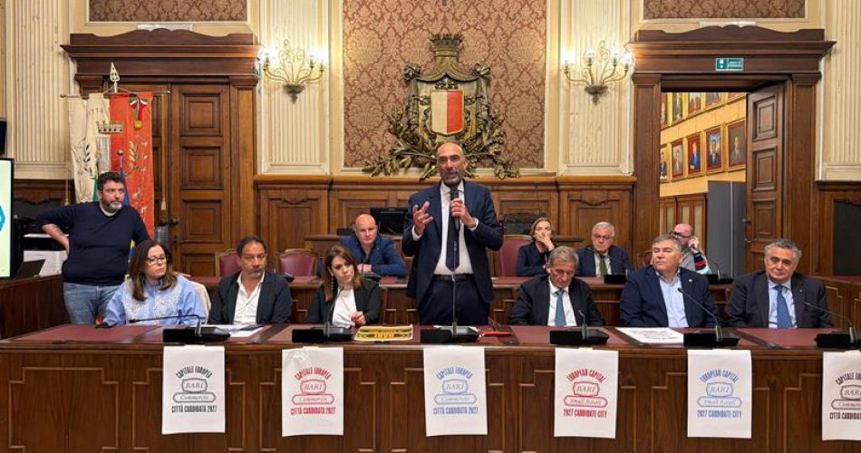 18-05-26 European Capital of Small Retail 2027_al via il percorso per la candidatura di Bari al riconoscimento europeo